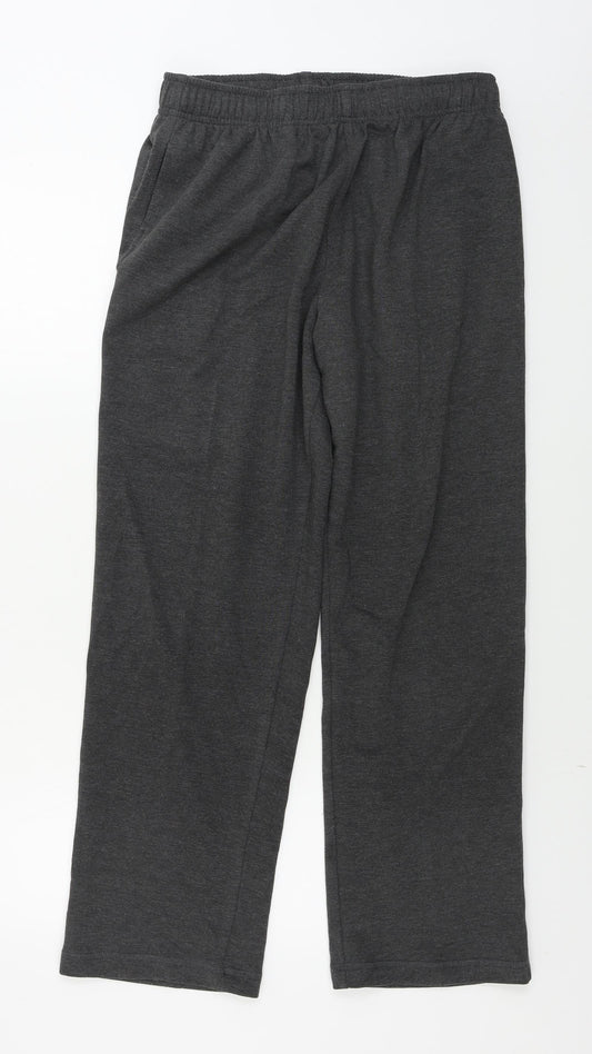 Womens UK Size 30 in Marks and Spencer Regular Fit Sweatpants Grey Trousers