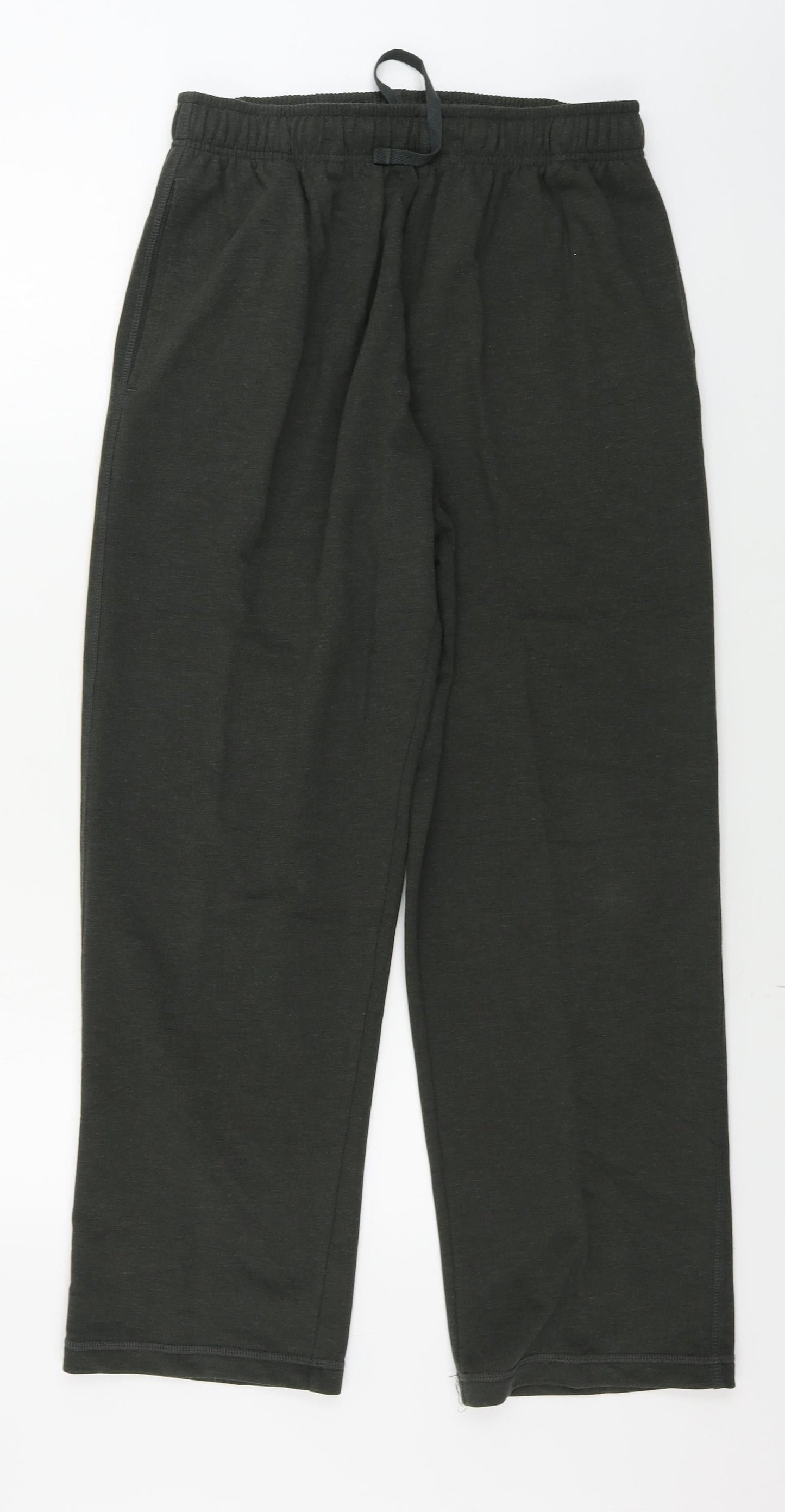 Marks and Spencer  Mens Green   Sweatpants Trousers Size 30 in L27 in