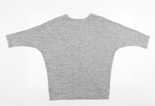George  Womens Grey   Pullover Jumper Size S