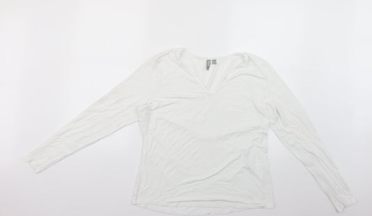 Womens UK Size 16 ASOS White Basic T-Shirt