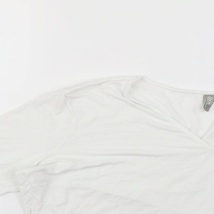 Womens UK Size 16 ASOS White Basic T-Shirt