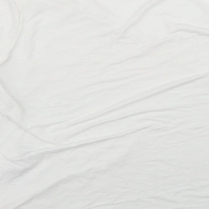 Womens UK Size 16 ASOS White Basic T-Shirt