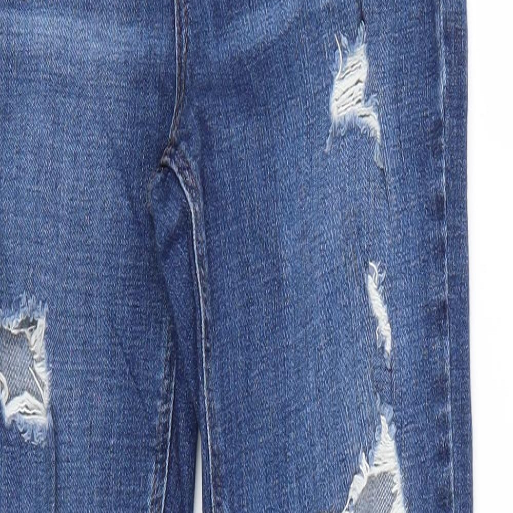 Mens UK Size 26 Topshop Regular Fit Skinny Blue Jeans