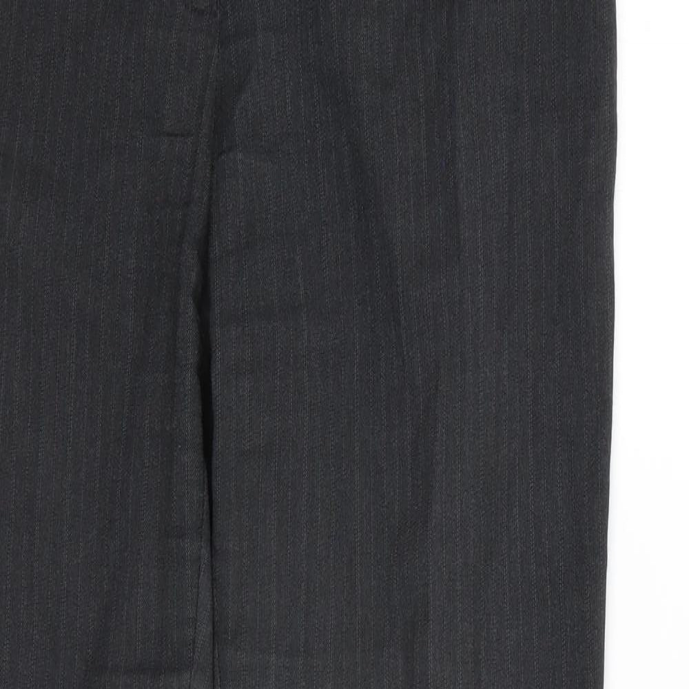 Womens UK Size 10 NEXT Regular Fit  Grey Trousers
