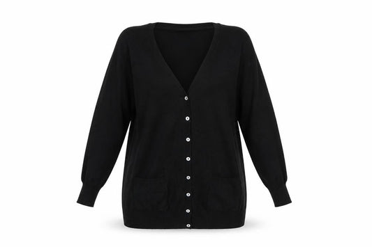 Womens UK Size 12 Simply Be Black Cape Jumper