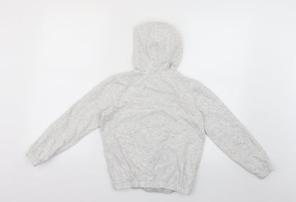 George Boys Grey   Full Zip Hoodie Size 9-10 Years