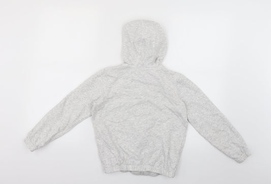 George Boys Grey   Full Zip Hoodie Size 9-10 Years