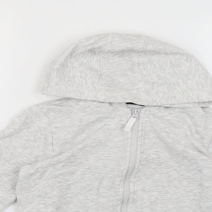 George Boys Grey   Full Zip Hoodie Size 9-10 Years