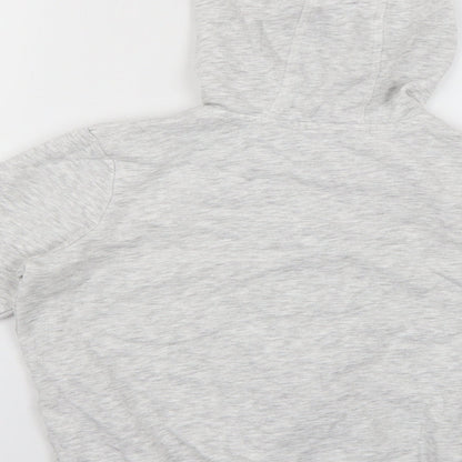 George Boys Grey   Full Zip Hoodie Size 9-10 Years
