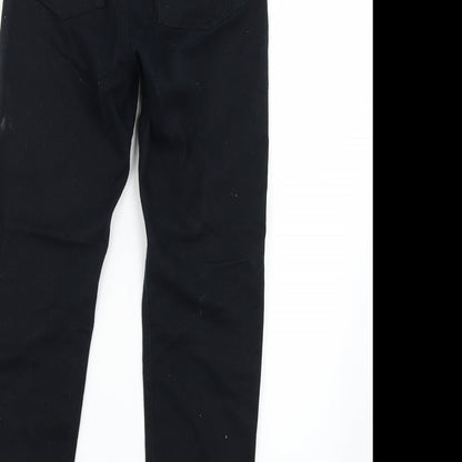 F&F Girls Black   Skinny Jeans Size 10-11 Years