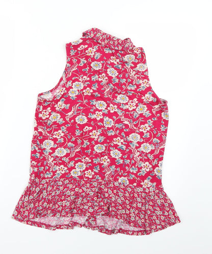 Womens UK Size 8 Monsoon Multicoloured Basic Blouse