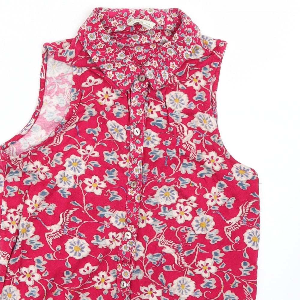 Womens UK Size 8 Monsoon Multicoloured Basic Blouse