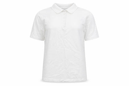 isle Girls White   Basic Polo Size 15-16 Years