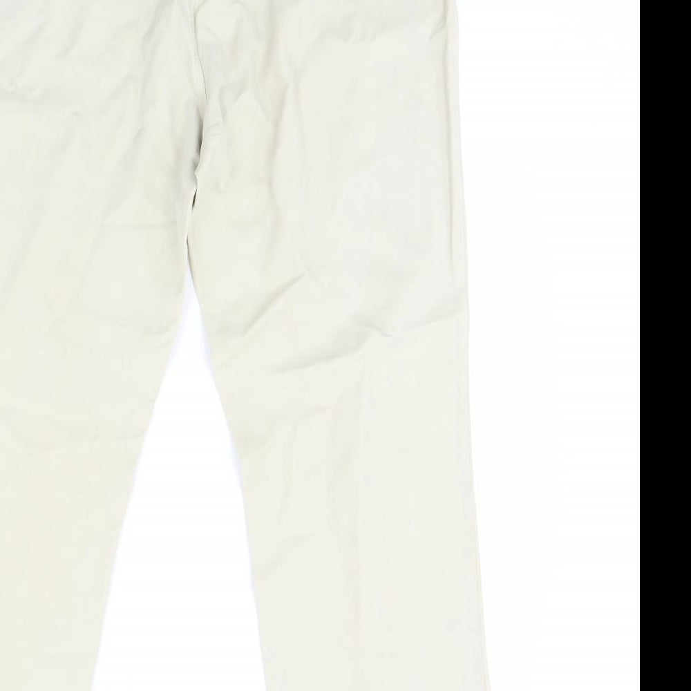 Femme Womens Beige   Trousers  Size 14 L28 in