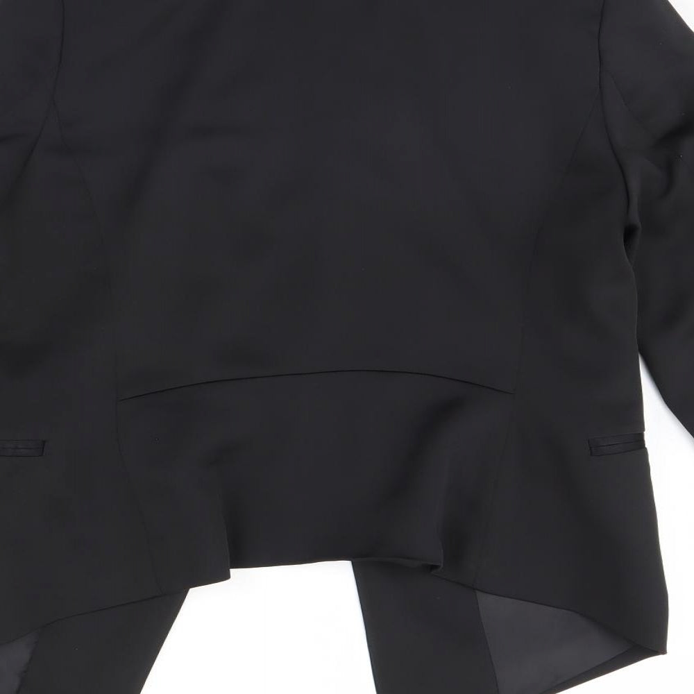 Womens UK Size 10 H&M Black Jacket