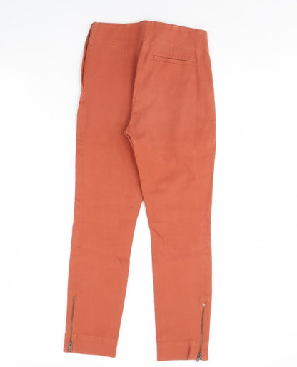 ASOS Womens Orange  Denim Skinny Jeans Size 6 L28 in