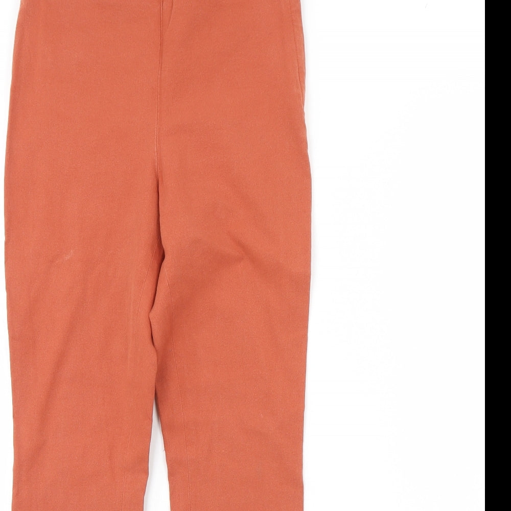 ASOS Womens Orange  Denim Skinny Jeans Size 6 L28 in