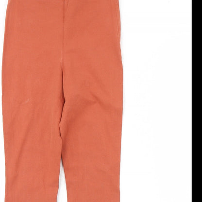 ASOS Womens Orange  Denim Skinny Jeans Size 6 L28 in