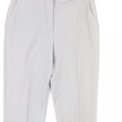 Womens UK Size 10 Dorothy Perkins Regular Fit  Grey Trousers