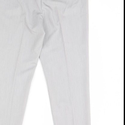 Womens UK Size 10 Dorothy Perkins Regular Fit  Grey Trousers