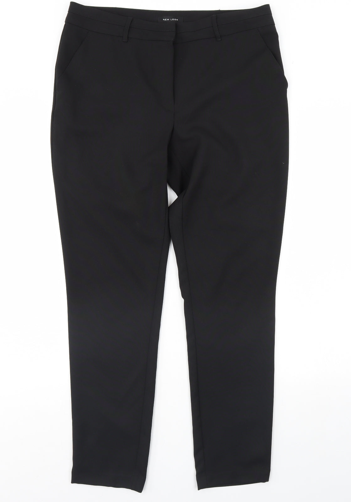 New Look Womens Black   Dress Pants Trousers Size 14 L30 in