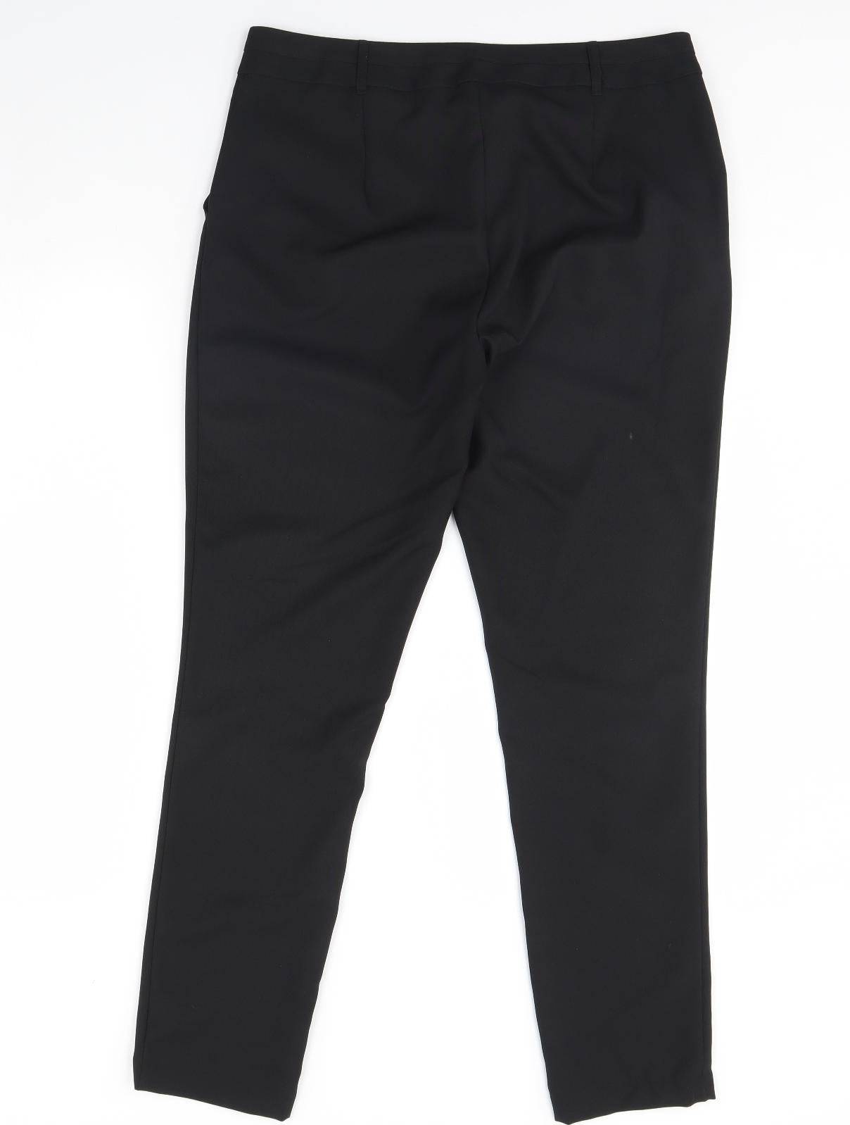New Look Womens Black   Dress Pants Trousers Size 14 L30 in
