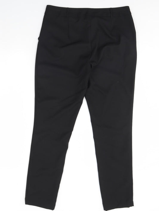 New Look Womens Black   Dress Pants Trousers Size 14 L30 in