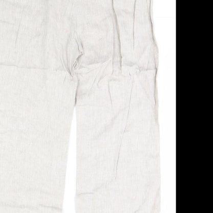 Womens UK Size 14 Principles Regular Fit  Beige Trousers