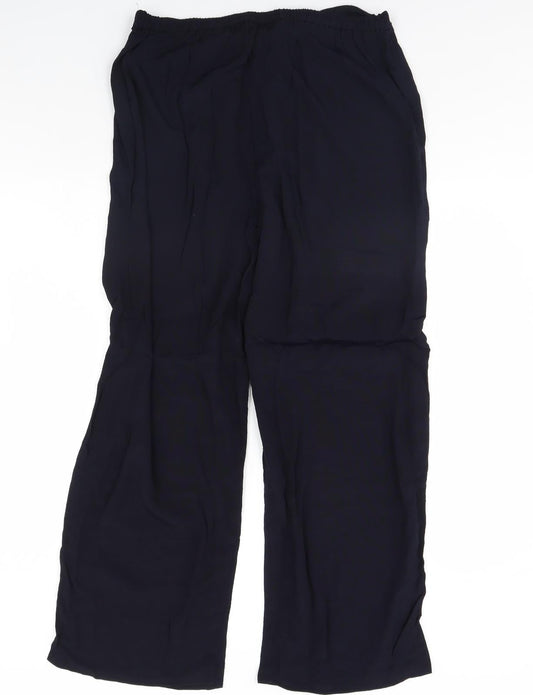 Hamells Womens Blue   Trousers  Size 18 L32 in