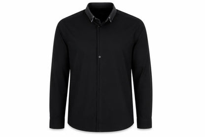 Mens UK Size XL Jaccamo Black  Button-Up Long Sleeve Casual Shirt