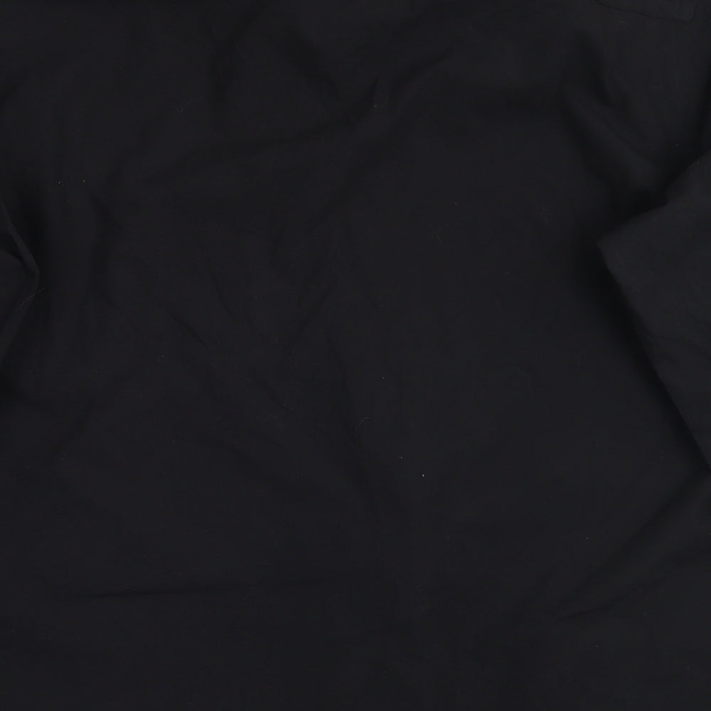 Mens UK Size XL Jaccamo Black  Button-Up Long Sleeve Casual Shirt