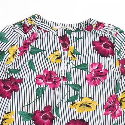 Womens UK Size 10 TU White Basic Blouse