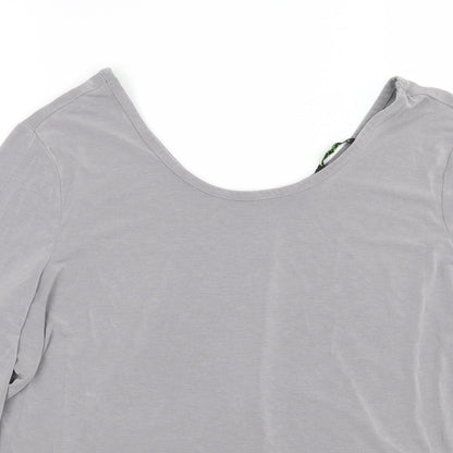 Womens UK Size 10 TU Grey Basic T-Shirt
