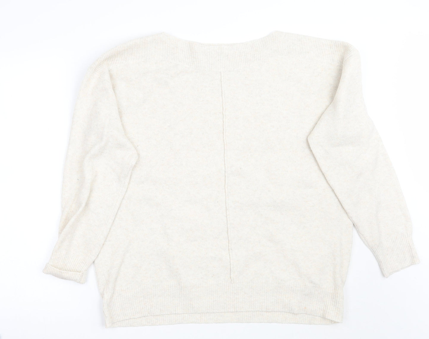 George Womens Beige   Pullover Jumper Size L