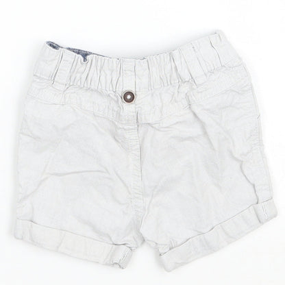 F&F Baby Grey   Cropped Trousers Size 3-6 Months