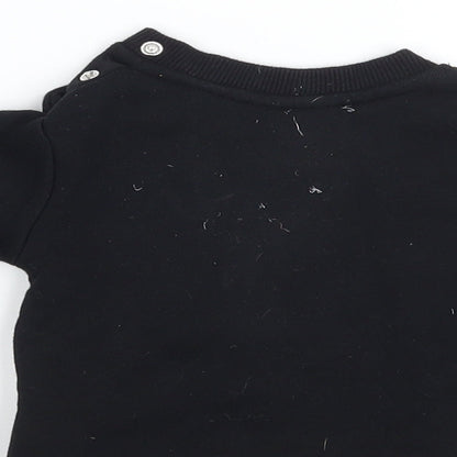 Gem look Baby Black   Pullover Jumper Size 3-6 Months