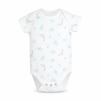 George Baby White Animal Print  Babygrow One-Piece Size 3-6 Months