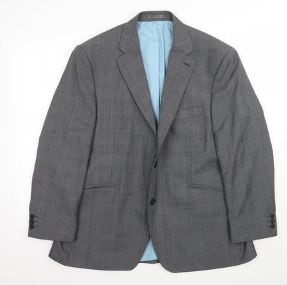 Mens UK Size 42 Marks and Spencer Regular Grey Suit Jacket
