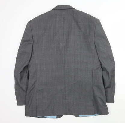Mens UK Size 42 Marks and Spencer Regular Grey Suit Jacket