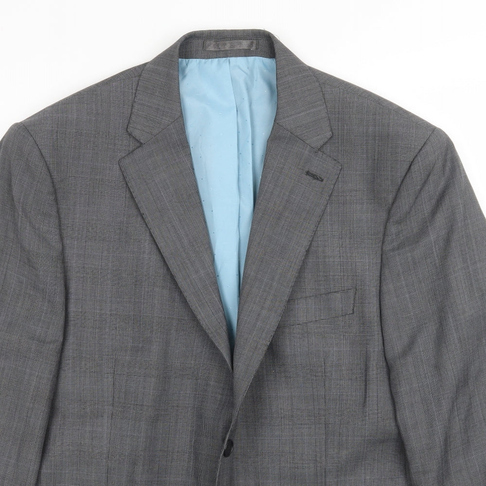 Mens UK Size 42 Marks and Spencer Regular Grey Suit Jacket