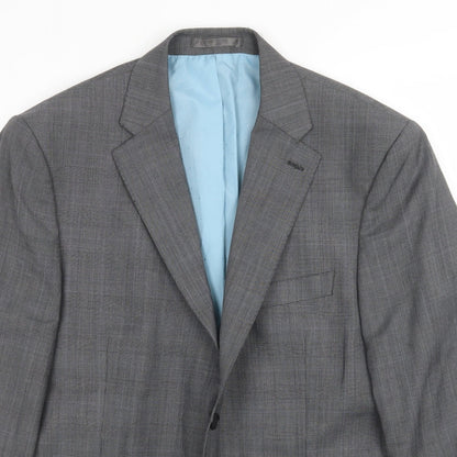 Mens UK Size 42 Marks and Spencer Regular Grey Suit Jacket