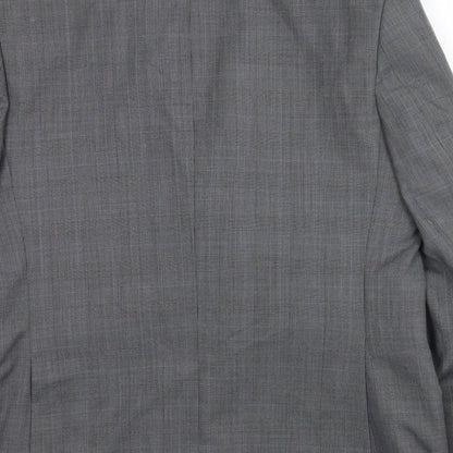 Mens UK Size 42 Marks and Spencer Regular Grey Suit Jacket