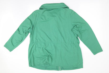 Womens UK Size XL BM Green Jacket