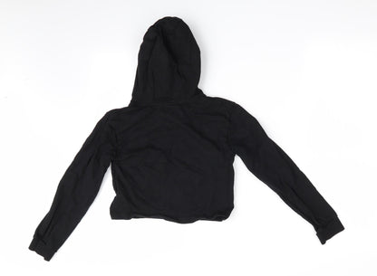 Studio Retail Ltd Girls Black   Pullover Hoodie   - Fierce Angel
