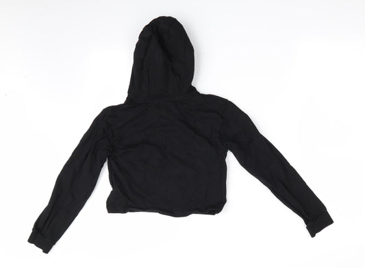 Studio Retail Ltd Girls Black   Pullover Hoodie   - Fierce Angel