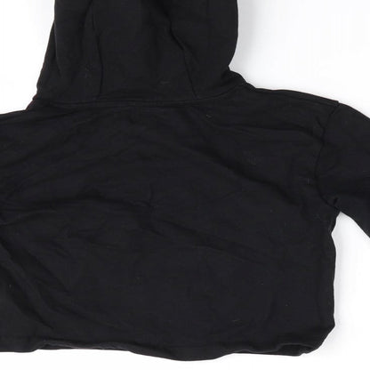 Studio Retail Ltd Girls Black   Pullover Hoodie   - Fierce Angel