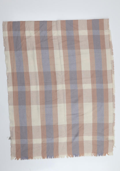 Primark Womens Beige Check   Shawl/Wrap