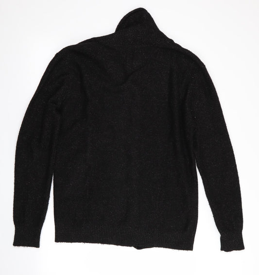 River Island Womens Black   Cardigan Jumper Size L