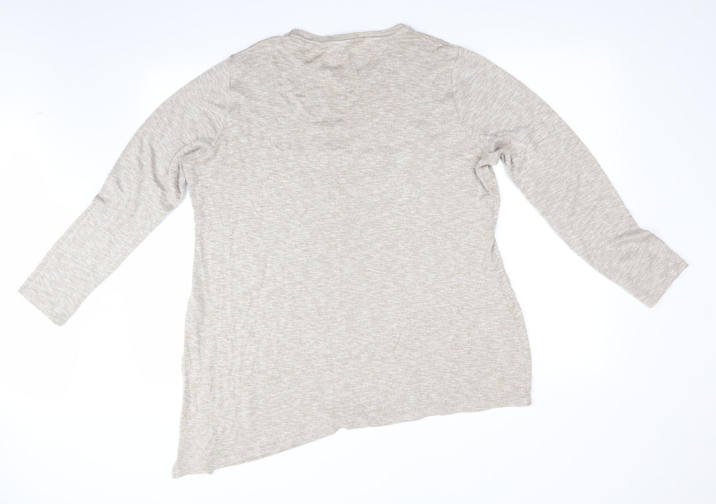 Womens UK Size 18 River Island Beige Pullover Jumper