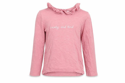 Tu Girls Pink   Basic T-Shirt Size 5-6 Years  - Lovely and Kind